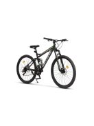 Bicicleta MTB-Full Suspension Velors Matador 2.7 V2760D 26", Negru/Alb/Verde