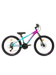 Bicicleta Copii Dhs Terrana 2423 - 24 Inch, Albastru/Violet