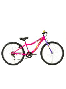 Bicicleta Copii DHS Plasma - 24 Inch, Roz