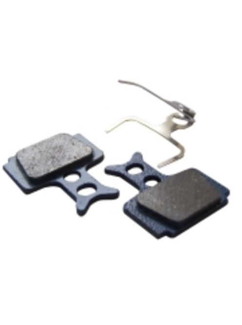 Placute Frana Disc Fibrax Ash947, Semi-Organice - Maro