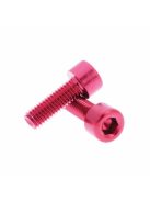 Suruburi Bidonas Cadru Fibrax Fcm3000 - M5 x 15 Mm, Rosu