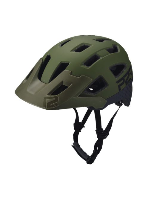 Casca Ciclism P2R FORTEX - 59-61 cm,  M-L, Verde