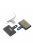 Placute de frana organice P2R, pentru Shimano Deore/Tektro