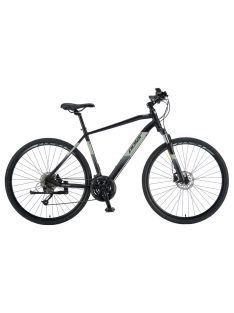   Bicicleta Trekking Polar Forester Pro - 28 Inch, L, Negru-Gri