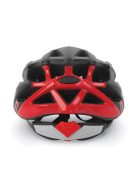 Casca Ciclism Polisport Twig - 55-58 cm, M, Negru-Rosu