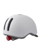Casca Ciclism Urbana Polisport Commuter - 54-58 cm, M, Alb-Gri