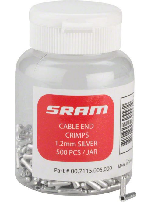 Capeti terminatii cablu Sram, pt Schimbator, diametru 1.2mm, 500buc la borcan