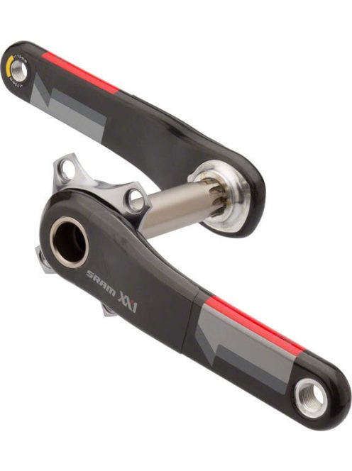 Brate Pedaliere Sram Xx1 Bb30, Q-Factor 156Mm, Brate Carbon 175 Mm, negru